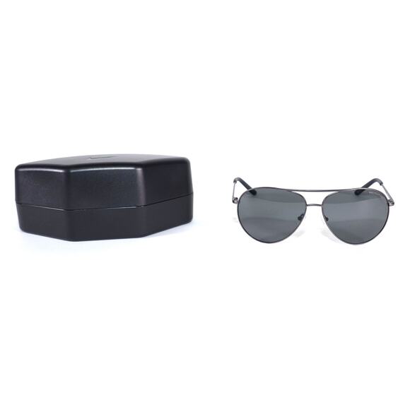 Nike CHANCE Aviator Polarized Mens Sunglasses - Satin Gunmetal / Grey - NWT - Picture 10 of 11